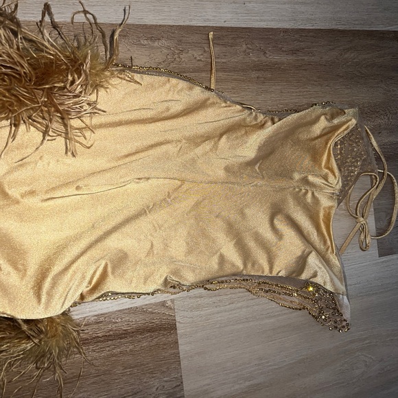 Gold dress xs - Picture 4 of 7